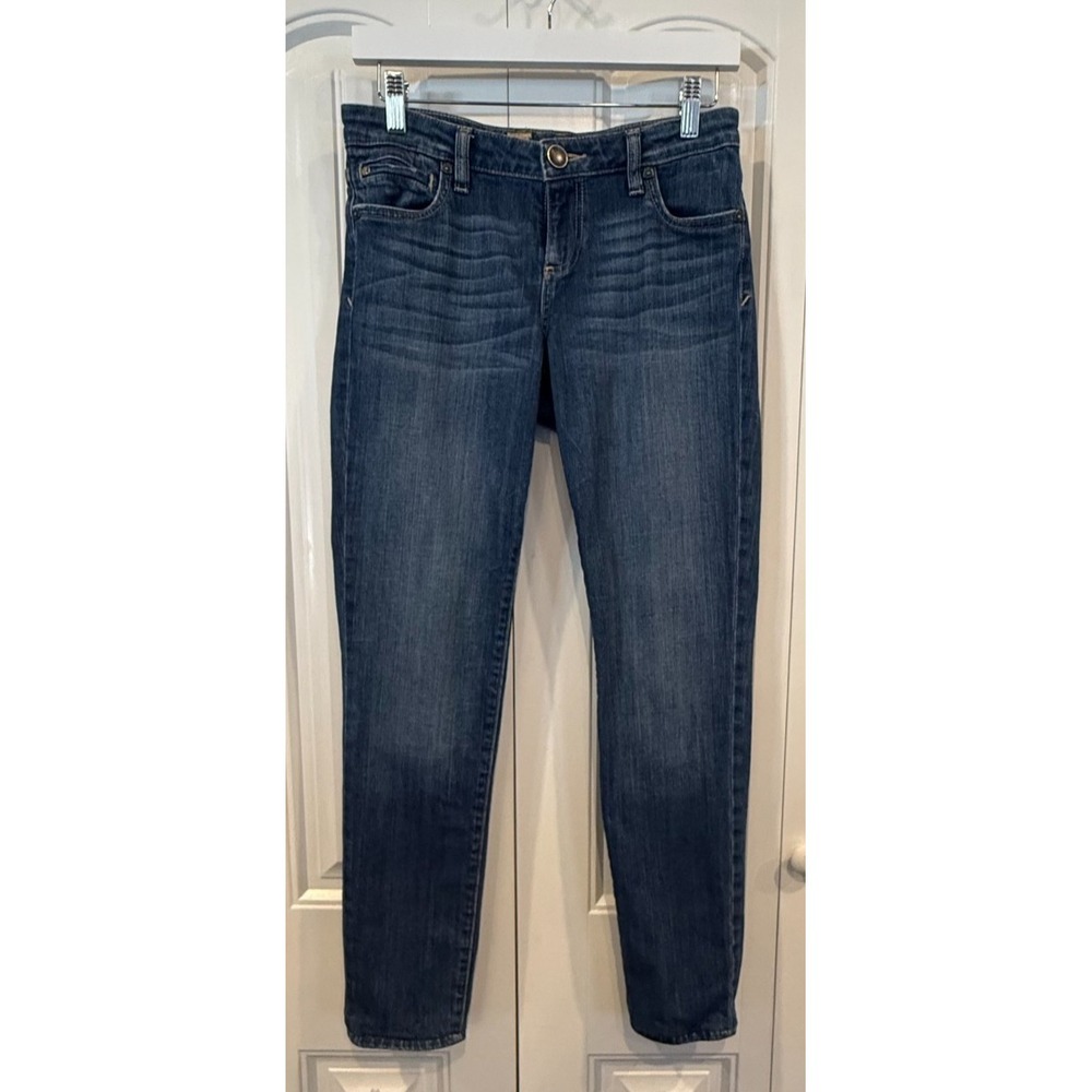 Kut From The Kloth Diana Skinny Jeans Women's Size 4 Dark Wash Stretch Denim